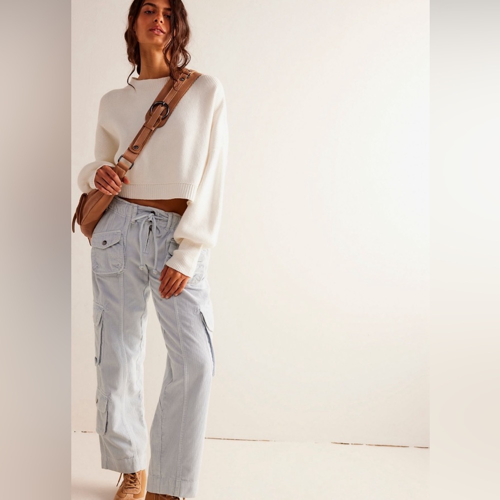 Free People Tahiti Corduroy Cargo Pants